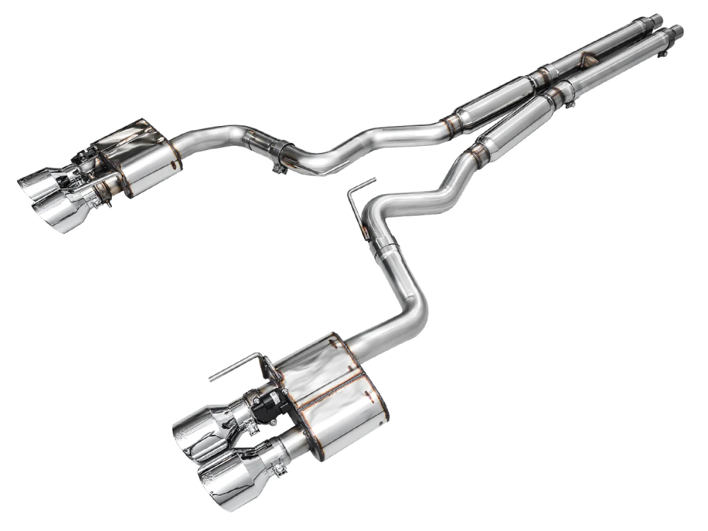 AWE Ford Mustang Dark Horse S650 Cat-back SwitchPath